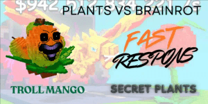 TROLL MANGO DAMAGE 1M+ | PLANTS VS BRAINROT