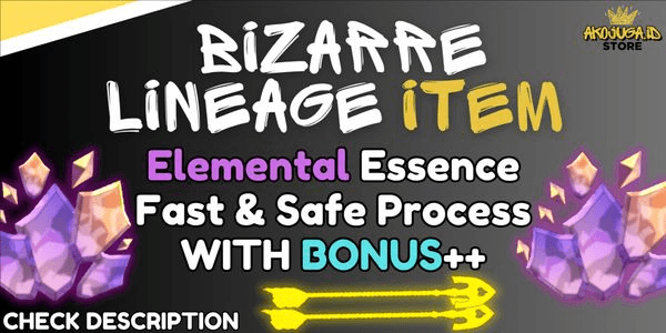 Gambar Product Joki Bizarre Lineage - Elemental Essence