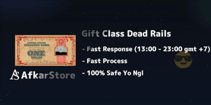 1 Class (Via Gift) Dead Rails