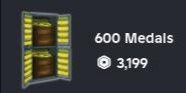 War Tycoon - 600 Medals【3199R】