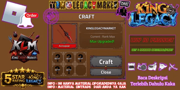 Acrospear Max Upgraded