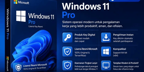 Microsoft Windows 11 Professional - 1 Device Lifetime