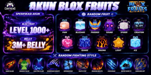 GACHA ACCOUNT 3M+ BELLY & LEVEL 1000+