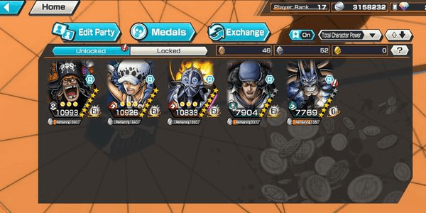 Gambar Product Akun [ ExKurohigeV2 MAX|ExLawV2 MAX|ExKuzan B4|ExKaidoRunner B4] GudMed GudSup