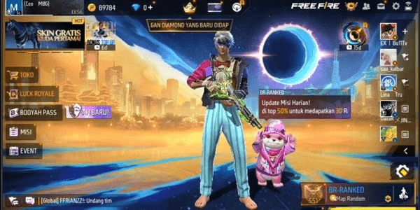Gambar Product AKUN FF SULTAN BER SG