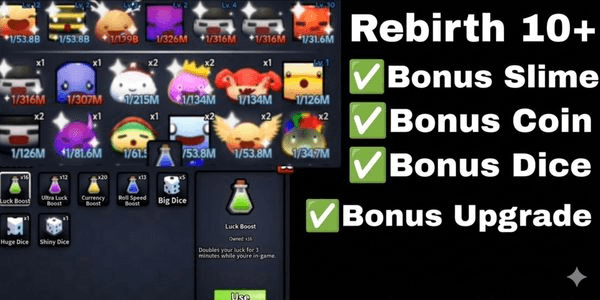 Gambar Product Akun Slime RNG [Bonus Slime + Bonus Coin + Bonus Goops]