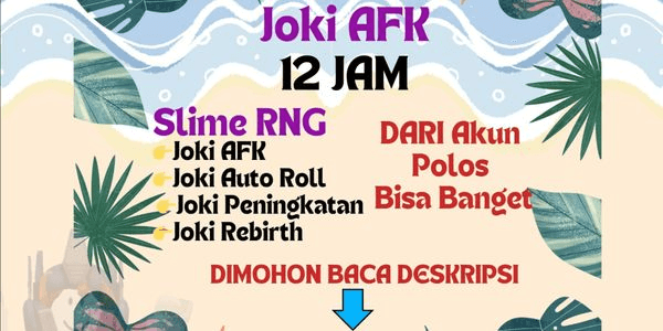 Gambar Product Joki AFK Slime RNG | 12 hours