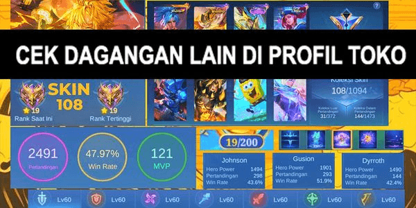 Gambar Product #105 AKUN MOBILE LEGENDS MURAH