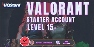 (AP | PC) STARTER ACCOUNT Valorant Lvl 15+ | Unranked