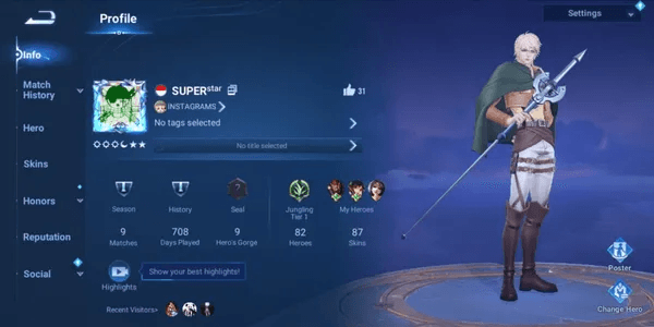 "AKUN HOK SPEK DEWA FULL GARANSI" s to "GODLY SPEC ACCOUNT FULL GUARANTEE" in .