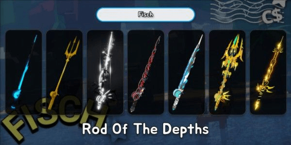 Gambar Product Akun Rod Of The Depths | Fisch