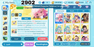 2902 - ACCOUNT GET RICH STARTER COSTUME LEGENDARY SHASHA WITH DIAMOND ANDROID 42K. LEGENDARY SCORPION. LEGENDARY AMAZON HILDA. LEGENDARY NIKE. EVO YOMRA
