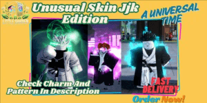 Unusual Jujutsu Edition Charm & Pattern Check Description ! | A Universal Time
