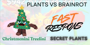 CHRISTMASINI TREELINI DAMAGE 1M+ | PLANTS VS BRAINROT