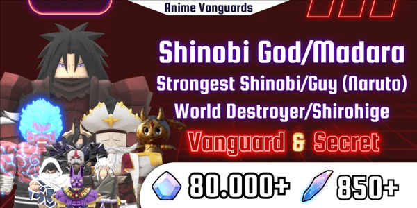 Account Anime Vanguards #1