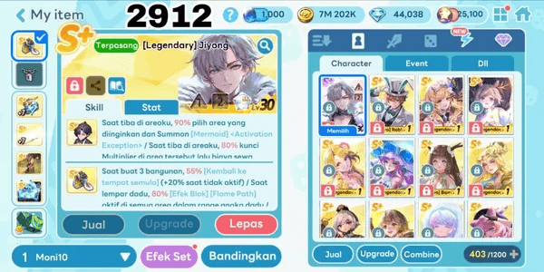 ACCOUNT LETS GET RICH STARTER LEGENDARY JIYONG COSTUME WITH DIAMOND ANDROID 40K+