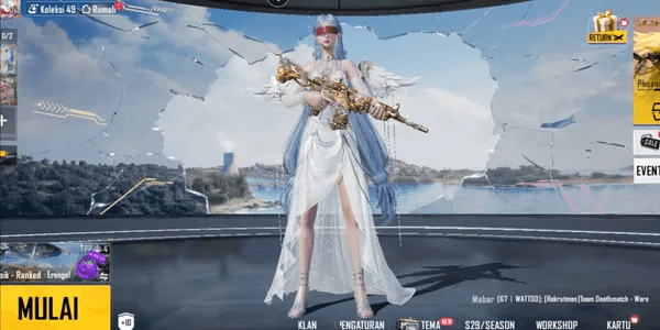 PUBG Mobile Account M416 Silver Guru Lv 7