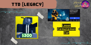 Laser Cameraman Car (Toilet Tower Defense - Legacy)