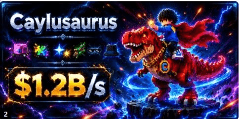 Gambar Product CAYLUSAURUS +6 Traits 1.2B/s