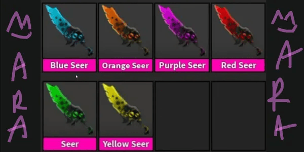 Full Colored Seer Set