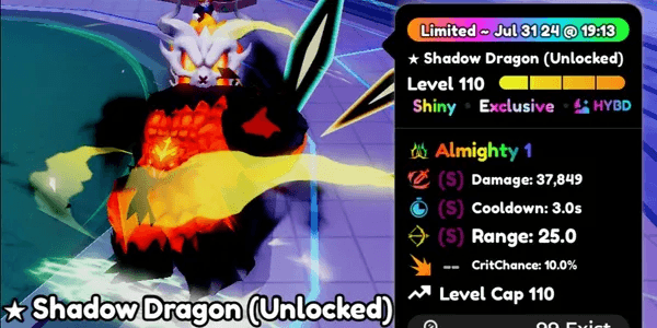 Shiny Shadow Dragon (Unlocked)/Kafka Evo Trait Almighty