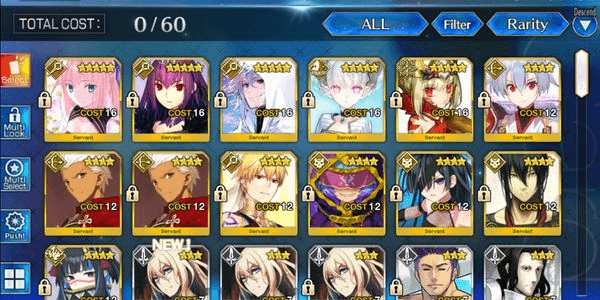 Gambar Product [NA][Starter] Castoria + Skadi + Merlin + Tiamat + Draco