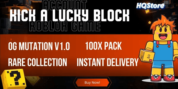 Pack 100x | OG Mutation V1.0 | Rare Collection - Kick a Lucky Block