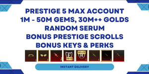 AOTR Max Prestige Account