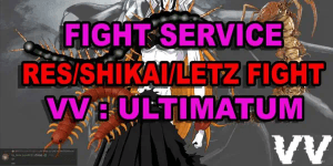 FIGHT Res/Shikai/Schrift - VV ULTIMATUM