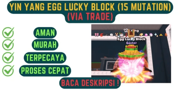 Yin Yang Easter Egg Lucky Block