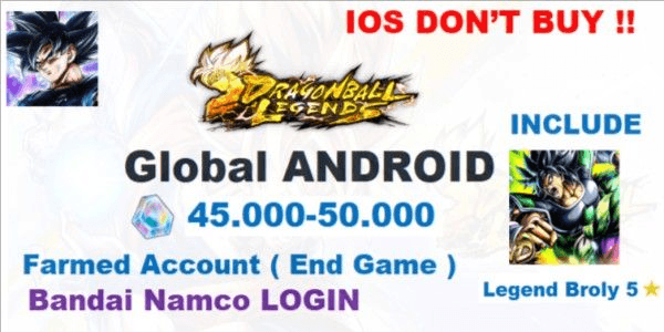 Gambar Product Gacha Account Dragon Ball Legends Global Lite-02