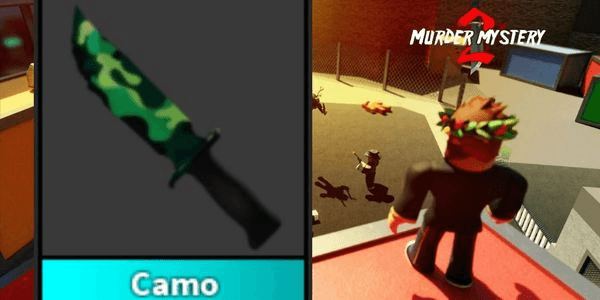 Gambar Product Camo (Knife)