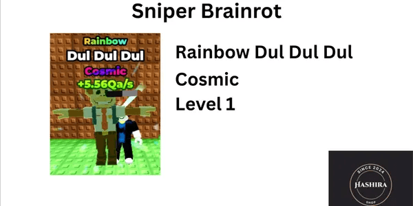 Sniper Brainrot | Rainbow Brainrot Lv 1