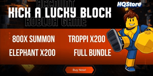 Gambar Product Pack 800x | Summon Bundle | Elephant + Troppi + Agarrini + Chicleteira - Kick a Lucky Block