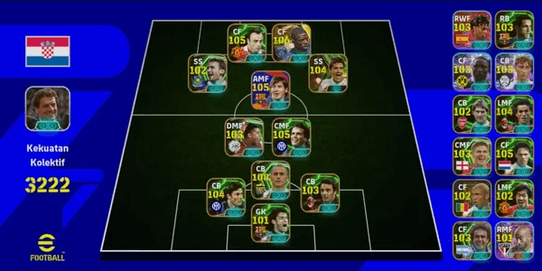 Collective 3222+ Dembélé Ballon d'Or x Messi x Matthäus x Van Basten x Gerrard x Villa x Rijkaard x Cannavaro x 5 Manager Booster Capello On