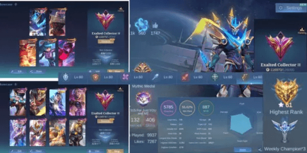 #1 MOBILE LEGENDS ACCOUNT - SULTAN