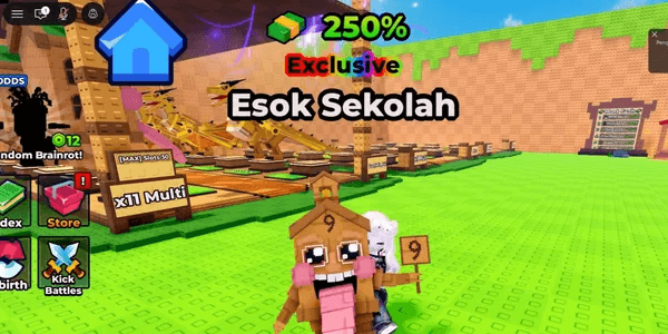 EXCLUSIVE BACK TO SCHOOL 250%  |  Kick a Lucky Block