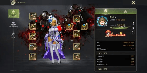 Argenta | Soul Eater + Wings/Decal S + Hairstyle