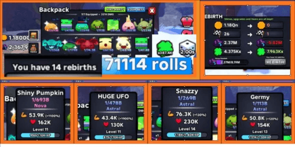 Slime RNG Rebirth Account (As Per Image) #17