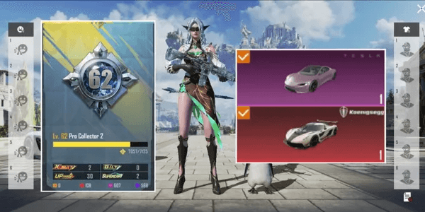 CHEAP SULTAN ACCOUNT丨30 WEAPON LAB丨SPORTSCAR TESLA & KOENIGSEGG丨CONQUEROR 3×丨M4 GLACIER LV.5