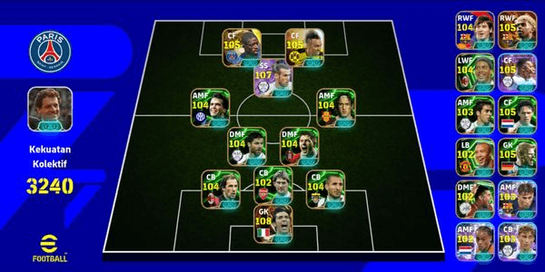 Gambar Product Akun Efootball Gareth Bale Sasuke Top Tier eFootbal