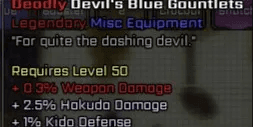 Legendary Devil Blue Gauntlet - VV ULTIMATUM