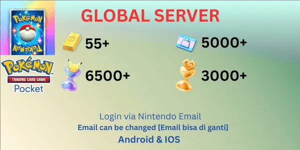 Account Pokemon TCG Pocket Series B [Global]