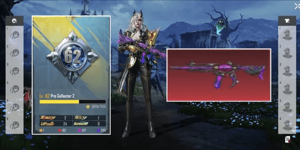 CHEAP SULTAN ACCOUNT丨24 WEAPON LAB丨CONQUEROR 2×丨M4 SHINOBI KAMI LV.7丨M4 GLACIER LV.1