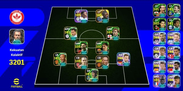 Gambar Product Akun Efootball O Dembele Baloon DOR GG