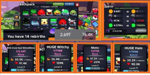 Slime RNG Rebirth Account (As per Image) #1