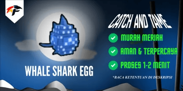 Whale Shark Egg - Catch And Tame!