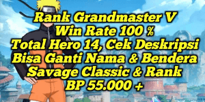 New Account Great Grandmaster Rank