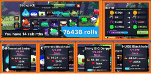 Slime RNG Rebirth Account (As per Image) #14