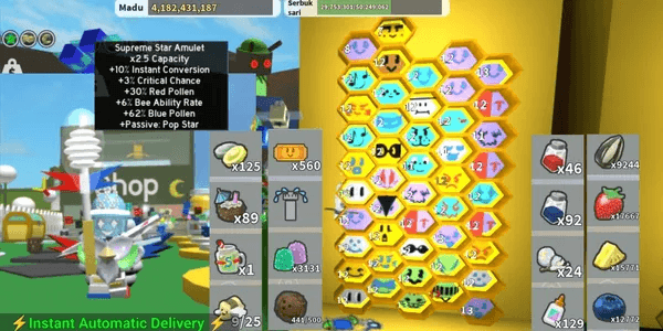 Acc Mid Game - Bee Swarm Simulator